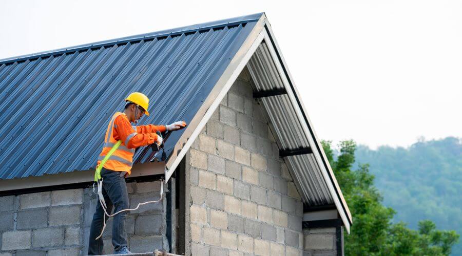Professional metal roof installation in Zavalla, TX